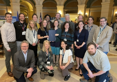 CEE staff at partners at MN legislature